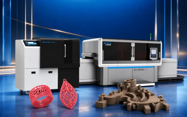 Sistemas Cprint 3D 3H-420 e SJ-1200 apresentados na Guangzhou Foundry Expo 2025