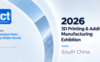 Arte horizontal de convite para a TCT Shenzhen 2026 com o nome do evento em design azul e branco